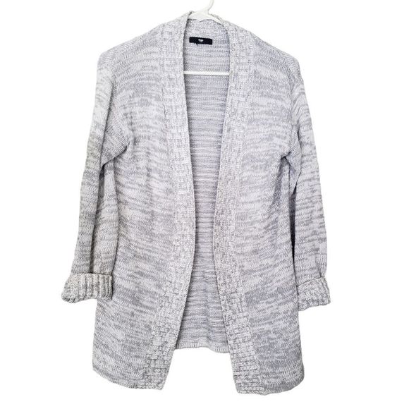 GAP Sweaters - 𝅺GAP grey heathered cardigan sweater small